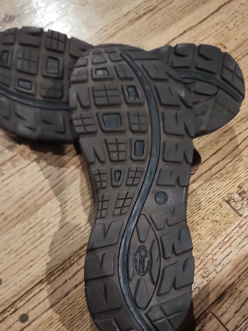 Chaco Brown Strappy Sandals - Picture 5 of 6